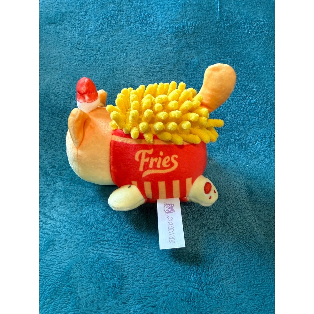 Aphmau MeeMeows Mystery Plush Fries Cat Food Series 2 Orange Red Yellow 6 inch‎